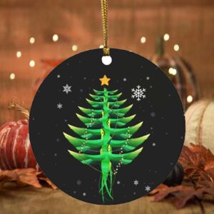 Hummingbird Christmas Lights Tree Circle Ornament – O Christmas Tree Hummingbird Christmas Lights Kee