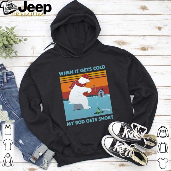 Ice Fishing When It Gets Cold My Rod Gets Short Panda Funny hoodie, sweater, longsleeve, shirt v-neck, t-shirt