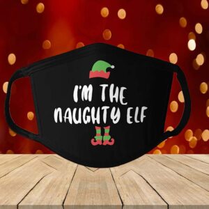 I’m the naughty Elf Face mask