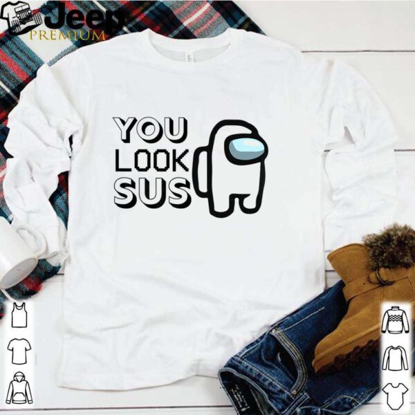 Imposter Among Game Us You Look Sus Gamer Crew hoodie, sweater, longsleeve, shirt v-neck, t-shirt