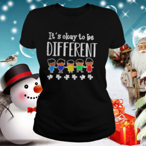 Its okay to be different autism shirt