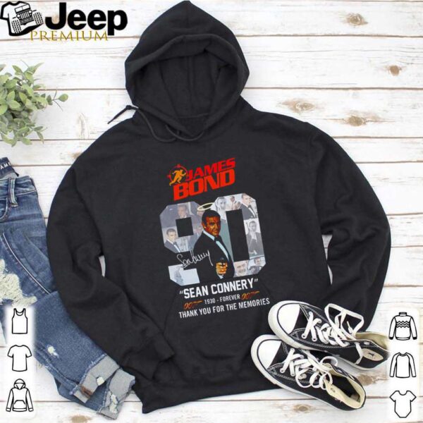 James Bond 90 Sean Connery 1930 forever thank you for the memories hoodie, sweater, longsleeve, shirt v-neck, t-shirt