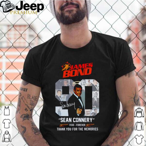 James Bond 90 Sean Connery 1930 forever thank you for the memories hoodie, sweater, longsleeve, shirt v-neck, t-shirt