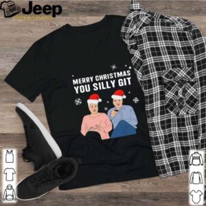 Jenny And Lee Ugly Merry Christmas You Silly Git shirt