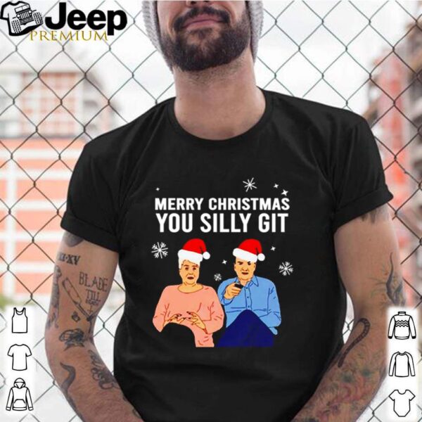 Jenny and Lee Merry Christmas You Silly Git Nessa Jenkins Oh Oh Oh merry Christmas hoodie, sweater, longsleeve, shirt v-neck, t-shirt