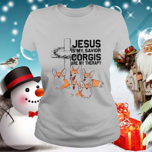 Jesus Is My Savior Corgis Are Therapy