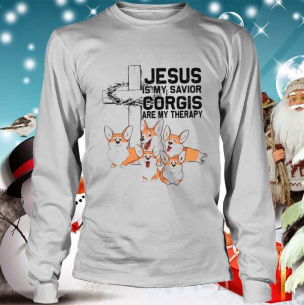 Jesus Is My Savior Corgis Are Therapy