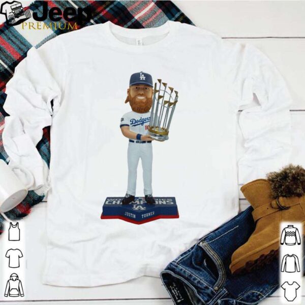 Justin Turner Member Los Angeles Dodgers 2020 World Series Champions Bobblehead hoodie, sweater, longsleeve, shirt v-neck, t-shirt