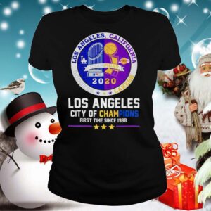 Los Angeles City of Champions first time since 1988 shirt