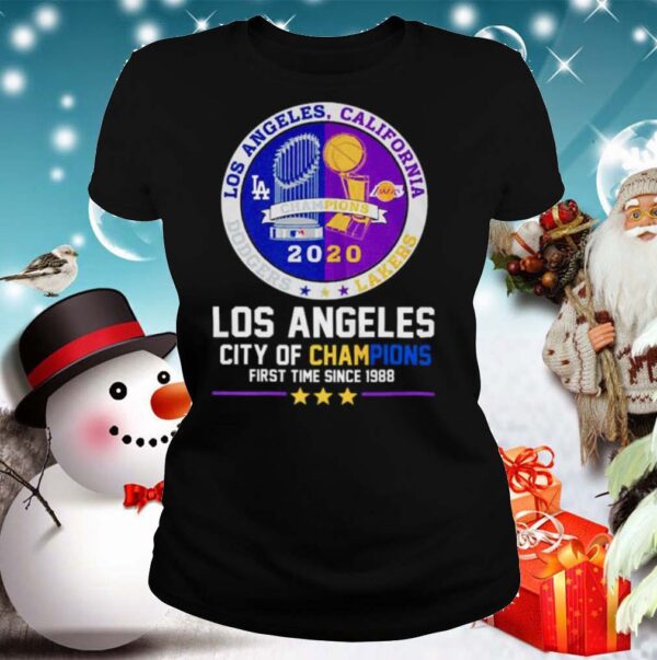 Los Angeles City of Champions first time since 1988 hoodie, sweater, longsleeve, shirt v-neck, t-shirt