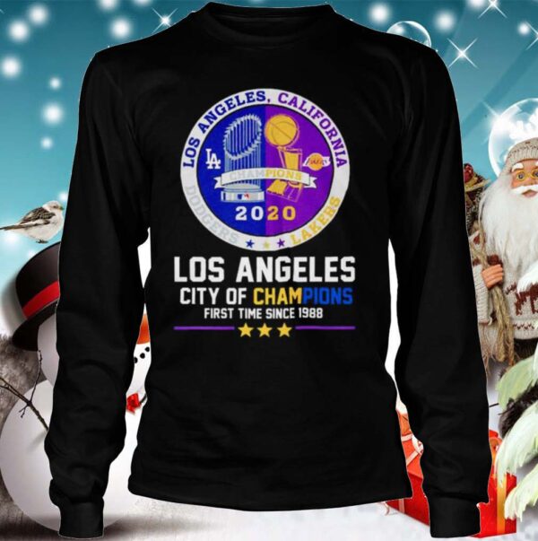 Los Angeles City of Champions first time since 1988 hoodie, sweater, longsleeve, shirt v-neck, t-shirt