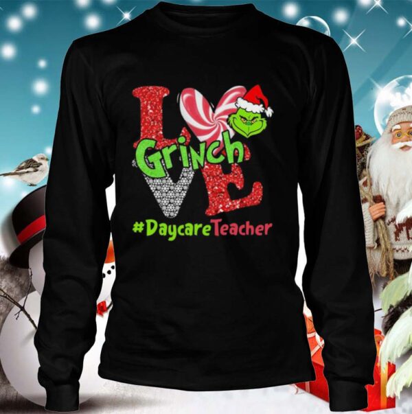 Love Grinch Daycare Teacher Christmas