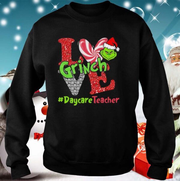 Love Grinch Daycare Teacher Christmas