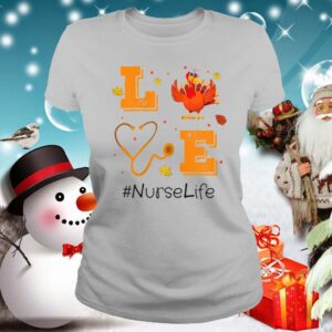Love Nurse Life Turkey Nursing Thanksgiving pajama