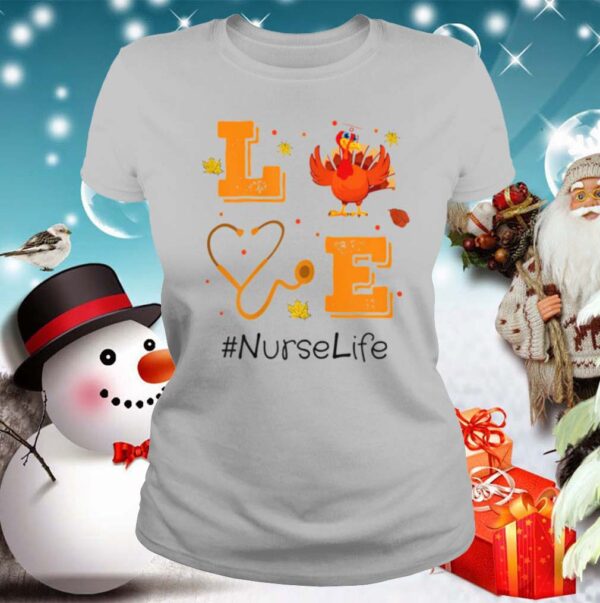 Love Nurse Life Turkey Nursing Thanksgiving pajama hoodie, sweater, longsleeve, shirt v-neck, t-shirt