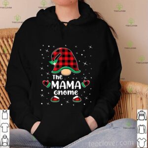 Mama Gnome Buffalo Plaid Matching Christmas shirt