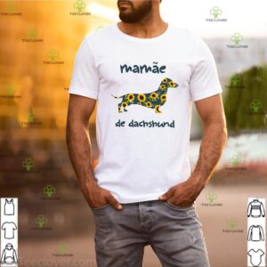 Mamae De Dachshund Sunflower Shirt