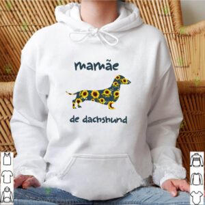 Mamae De Dachshund Sunflower Shirt