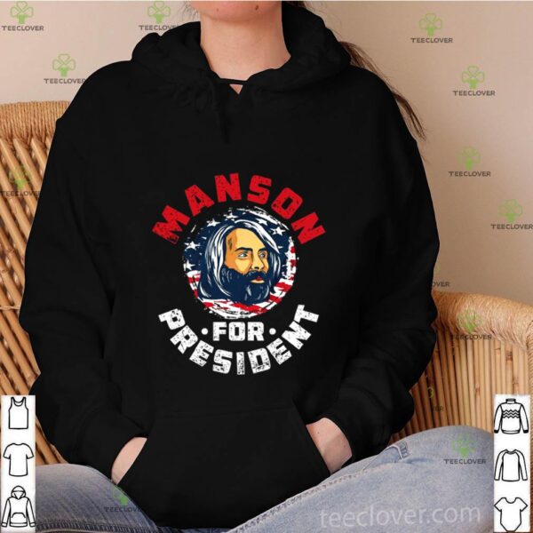 Manson For President hoodie, sweater, longsleeve, shirt v-neck, t-shirt