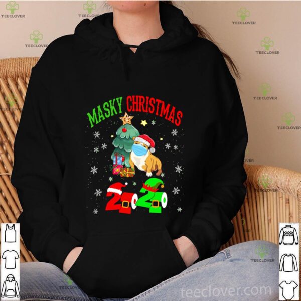 Masky Christmas Pug Santa Face Mask 2020 Elf Toilet Paper Merry Christmas hoodie, sweater, longsleeve, shirt v-neck, t-shirt