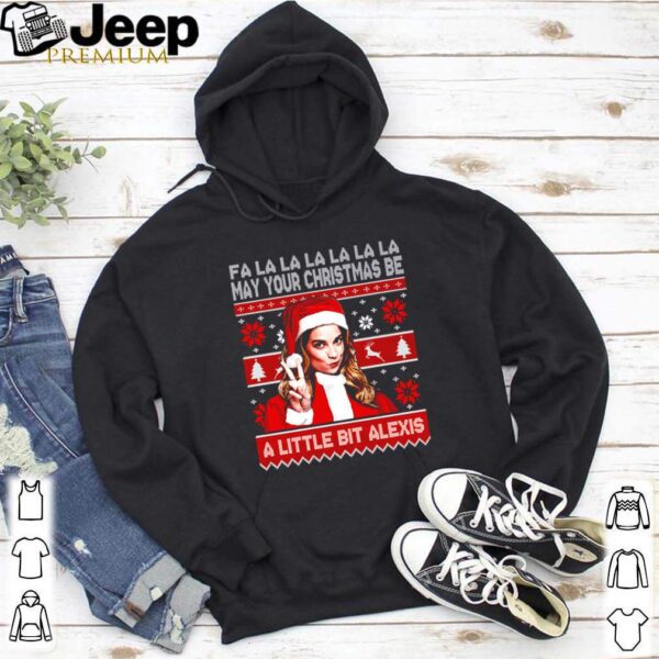 May your Christmas be a little bit alexis hoodie, sweater, longsleeve, shirt v-neck, t-shirt