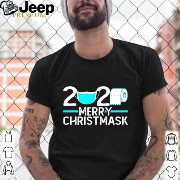 Merry Christ Mask Quarantine Xmask Quote Ugly shirt