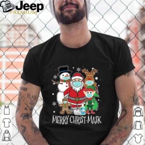 Merry Christ-Mask - Santa and Friends Wearing Mask
