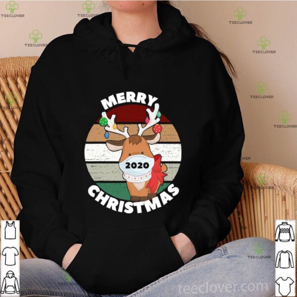 Merry Christmas 2020 Reindeer Wear Mask Vintage hoodie, sweater, longsleeve, shirt v-neck, t-shirt