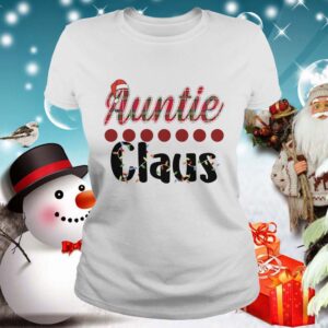Merry Christmas Auntie Claus Funny Auntie T