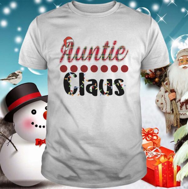 Merry Christmas Auntie Claus Funny Auntie T