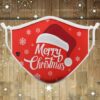 Merry Christmas   100  Polyester Reusable Face Mask