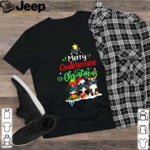 Merry Quarantine Christmas 2020 Bernese Mountain Face Mask shirt