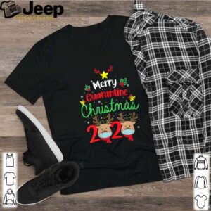Merry Quarantine Christmas 2020 Snowman Mask Pajamas Family