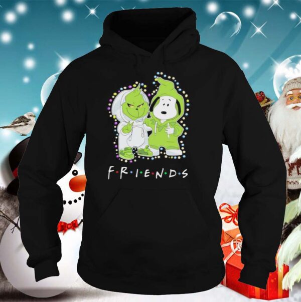 Merry christmas grinch and snoopy friends hoodie, sweater, longsleeve, shirt v-neck, t-shirt