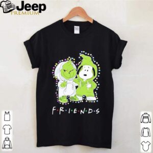 Merry christmas grinch and snoopy friends shirt