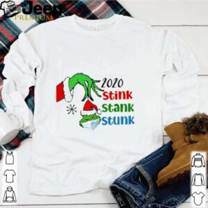 Merry christmas grinch wear mask 2020 stink stank stunk shirt