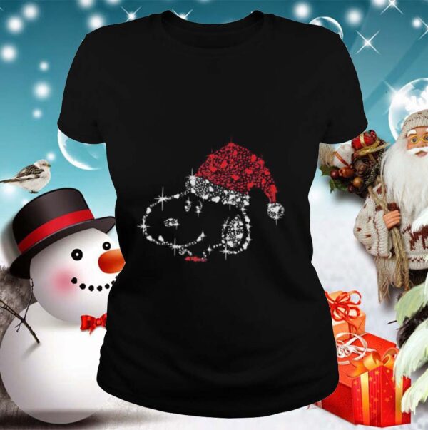 Merry christmas snoopy santa diamond