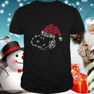 Merry christmas snoopy santa diamond shirt