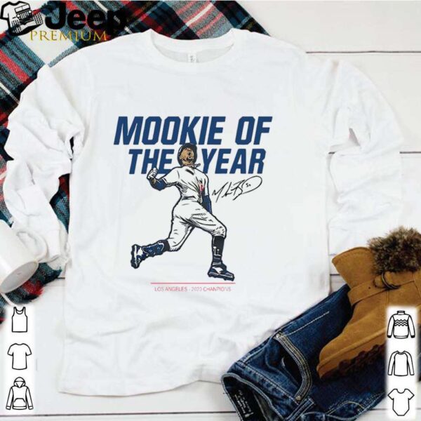 Mookie Of The Year Los Angeles Dodgers 2020 Champions Signature shirt