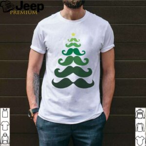 Mustache Christmas Tree shirt