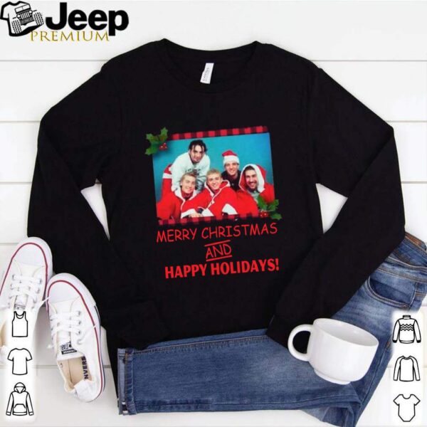 NSYNC Merry Christmas And Happy Holidays hoodie, sweater, longsleeve, shirt v-neck, t-shirt