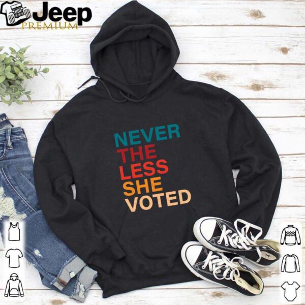 Nevertheless She Voted Biden Harris Victory 2020 shirt