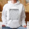 Norma Kamali White I Am Invincible hoodie, sweater, longsleeve, shirt v-neck, t-shirt