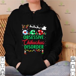 OCD Christmas Obsessive Chihuahua Disorder shirt