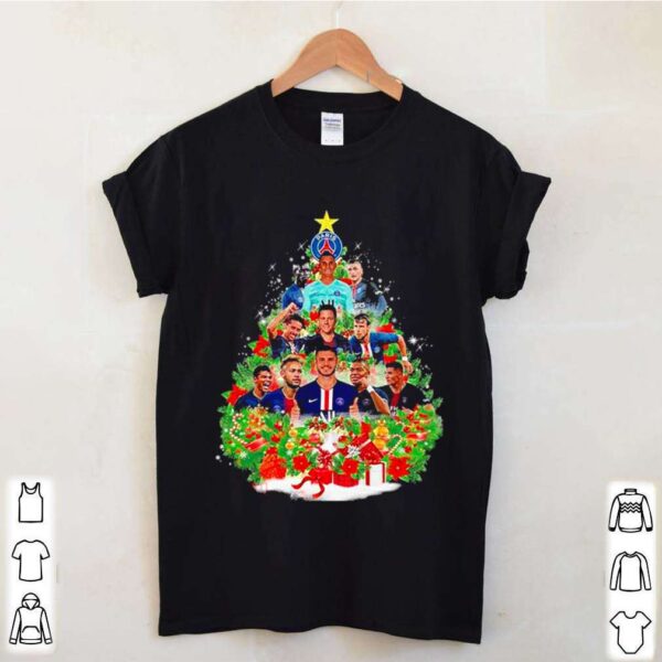 Paris saint germain football club christmas tree shirt