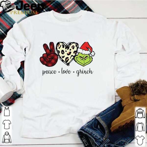 Peace Love Grinch Custom Graphic