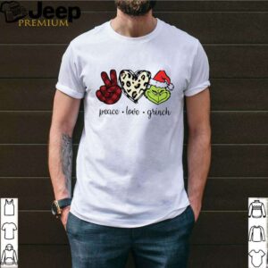 Peace Love Grinch Custom Graphic