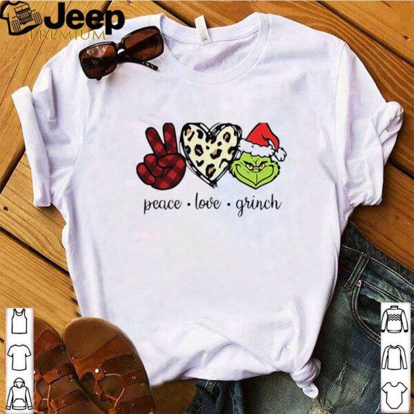 Peace Love Grinch Custom Graphic