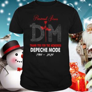 Personal Jesus Dm Thank You For The Memories Depeche Mode 1980 2020 shirt