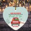 Personalized God Bless the Broken Road That Led Me Straight to You Couple Heart Ornament – Kee